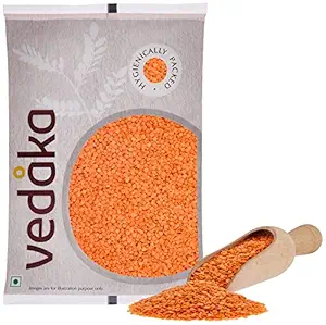 Amazon Brand - Vedaka Unpolished Red Masoor Dal | Split | 2 Kg | Popular Red Masoor Dal | Naturally Rich In Protein | Naturally Cholesterol-Free