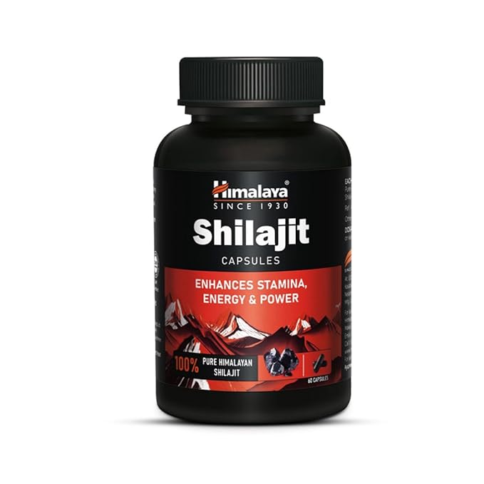 Himalaya Shilajit | 100% Pure Himalayan Shilajit I 60 Capsules