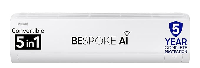 Samsung 2 Ton 3 Star AI Inverter Smart Split AC (BESPOKE AI, Energy Saving, Wi-Fi, Voice Control)