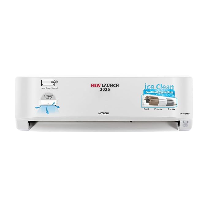 Hitachi 2 Ton 3 Star Inverter Split AC
