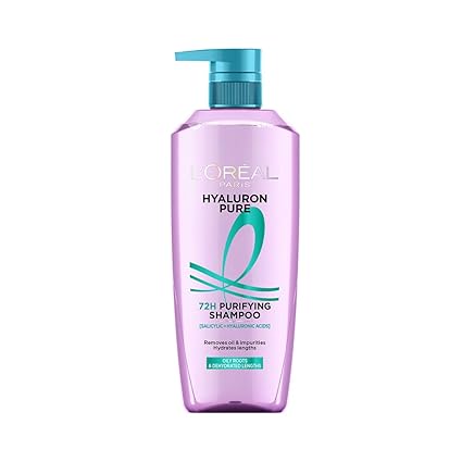 LOral Paris Hyaluron Pure 72H for Oily Scalp & Dry Hair