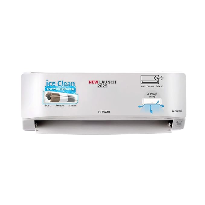 Hitachi 1 Ton 3 Star Inverter Split AC