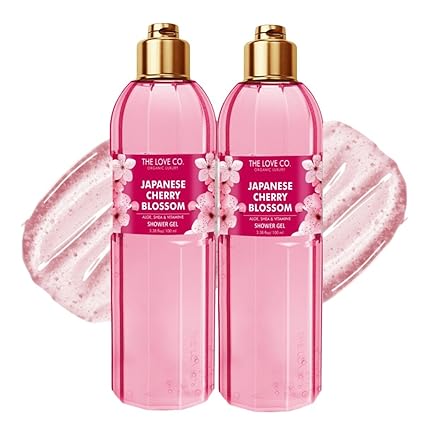 THE LOVE CO Japanese Cherry Blossom Shower Gel