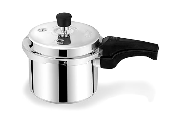 Iveo Indo-Green Aluminium Outer Lid Induction Base Pressure Cooker 3L