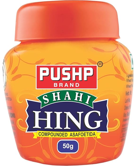Pushp Shahi Hing | 50g | Hing Powder | Asafoetida | Quality Blend | No Preservatives