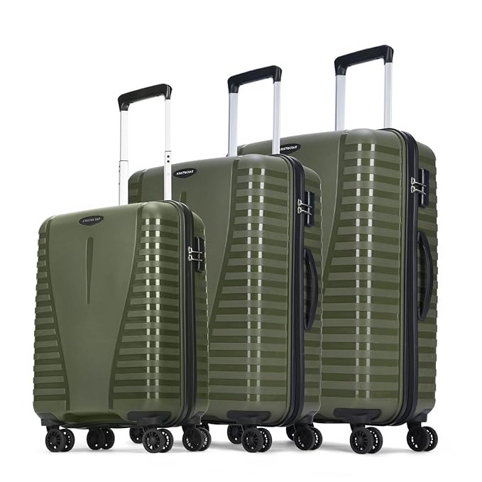 Aristocrat Airpro 3 Pc Set Cabin Check-in Suitcase