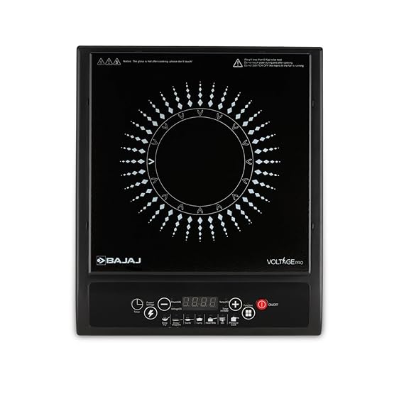 Bajaj Splendid 120TS 1200 Watts Tempered Glass Induction Cooktop