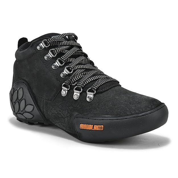 Woodland Men's Black Nubuk DGRAIN Casual Shoes-11 UK (45EURO) (GC 4269122)