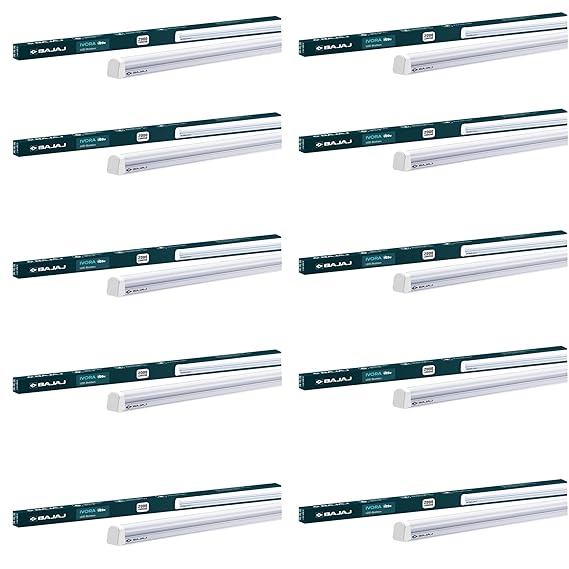 Bajaj 20W LED Tube Light For Home, IR Free, UV Free, 4KV Surge Protection