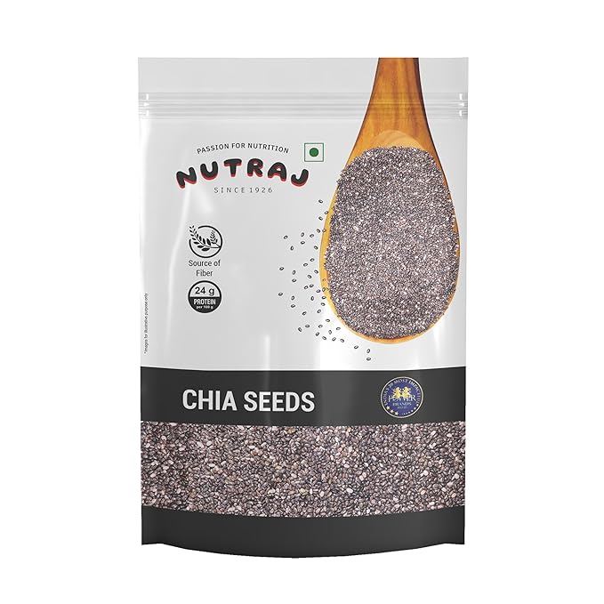 Nutraj Chia Seeds 200g Pouch | Seeds for Eating | Seed Cycling