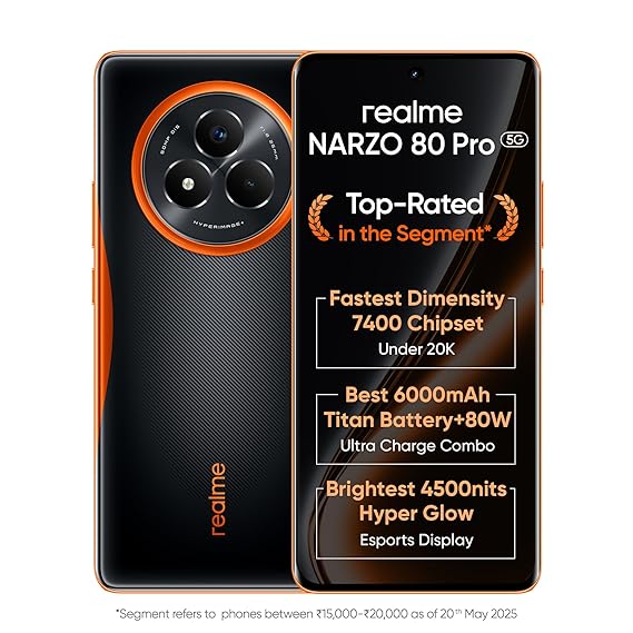 Realme NARZO 80 Pro 5G | MediaTek Dimensity 7400 Chipset