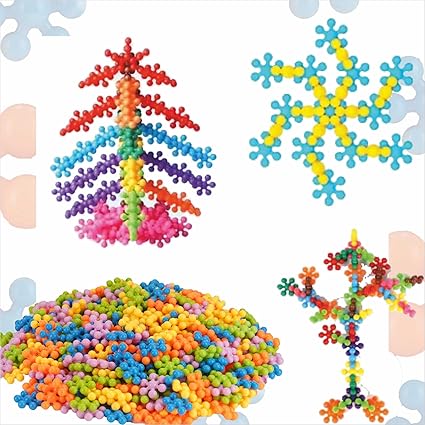 ToyMagic Star Interlink Construction Play - 500 Pcs