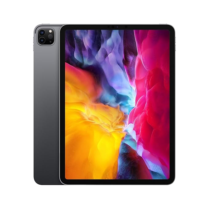 2020 Apple iPad Pro with A12Z Bionic chip (11-inch/27.96 cm, Wi-Fi, 1TB) - Space Grey (2nd Generation)