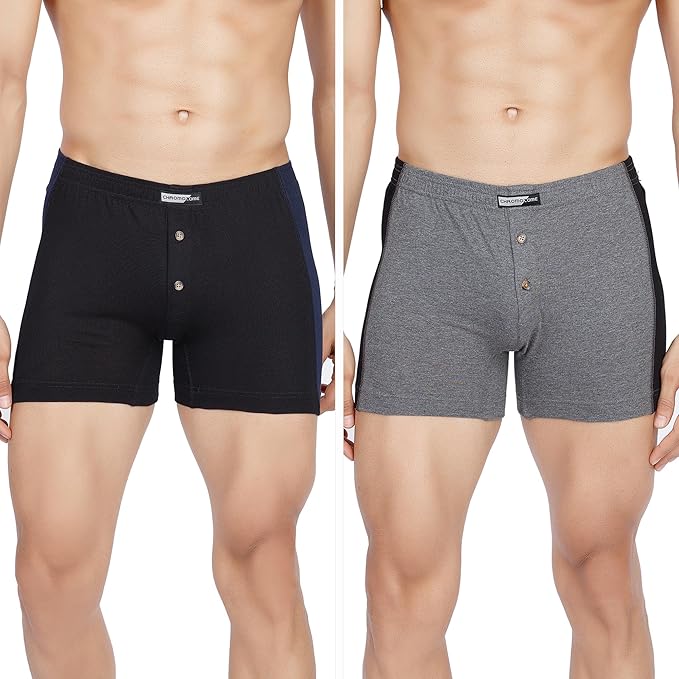 Chromozome Mens Cotton Trunks (Pack of 2)