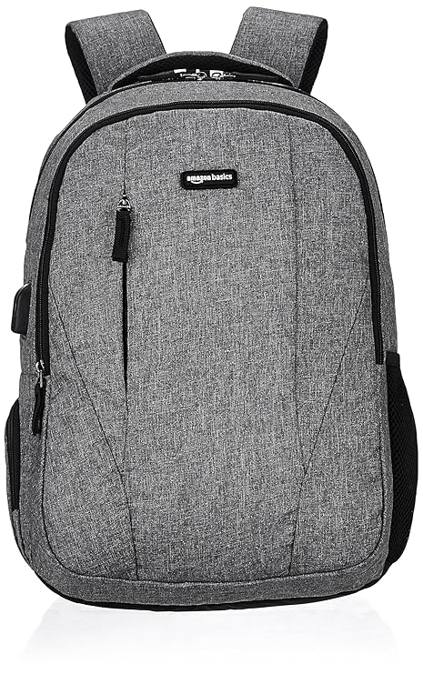 Amazon Basics Smart Laptop Backpack | Fits 15.6 Inch Laptop