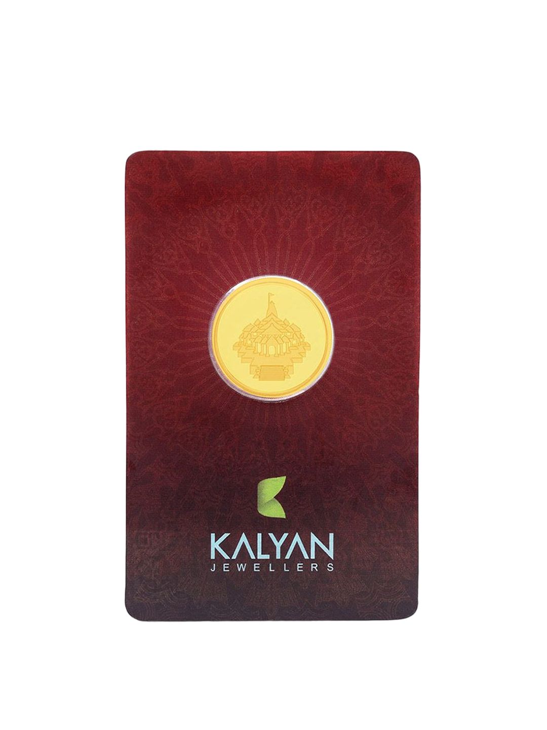24K (999) Purity Ayodhya Gold Coin 5 Gms