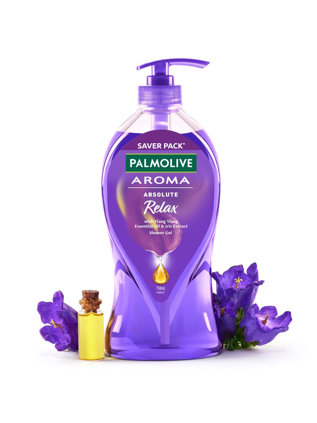 Aroma Absolute Relax Shower Gel with Ylang Ylang & Iris - 750 ml