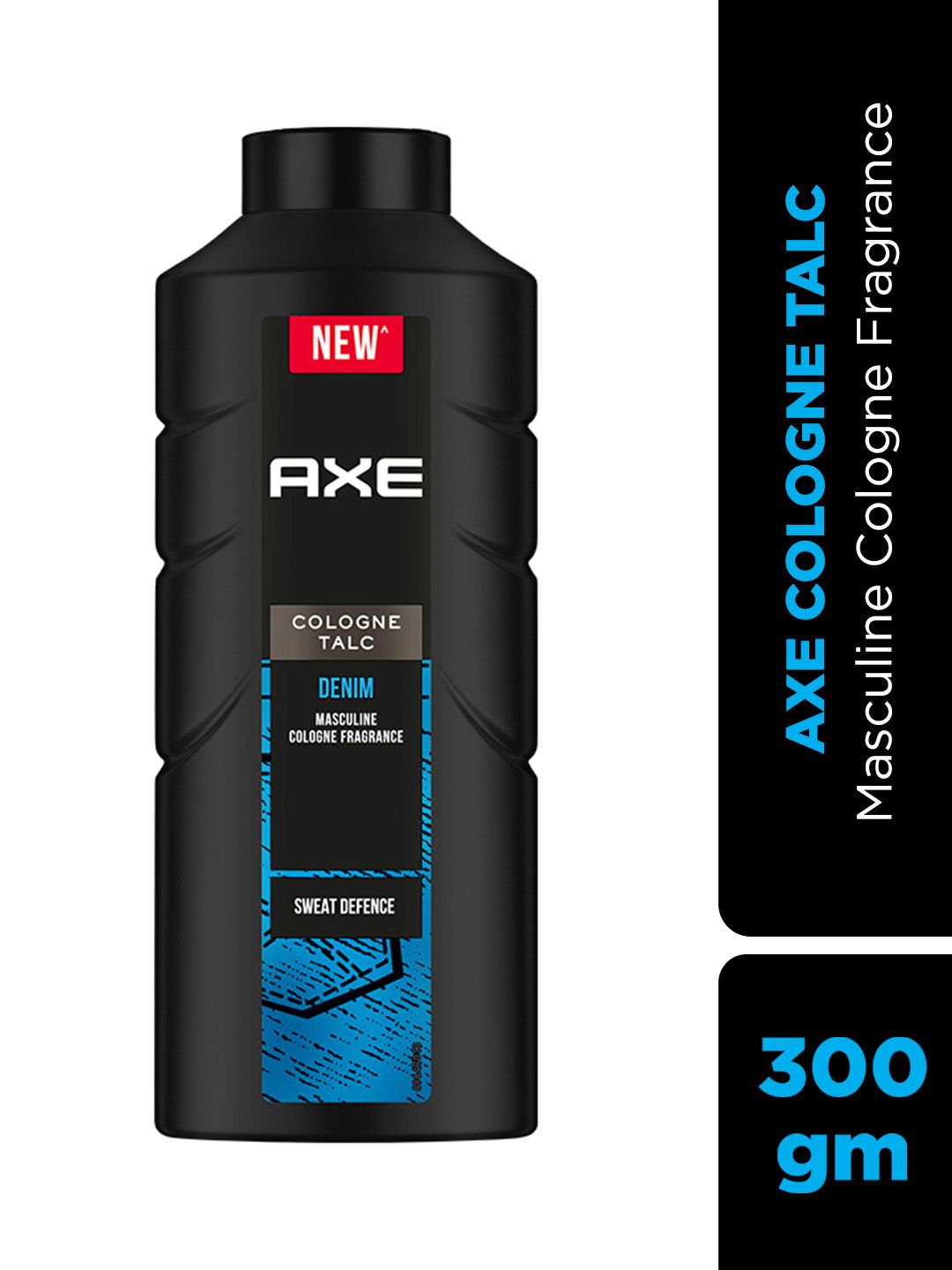 Signature Denim Cologne Talc 300 g with Fragrance