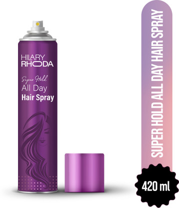 Hilary Rhoda Super Hold All Day Hair Spray | Hair Locking & Ultra Strong Hold Hair Spray | Hair Spray (420 ml)