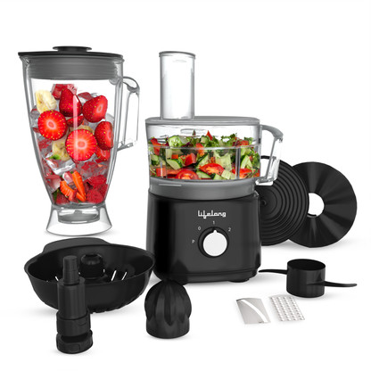 Lifelong LLFPR01 800 Watts 800 W Food Processor (Black)