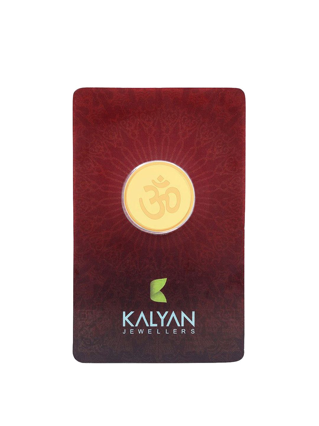24K 999 Purity OHM Round Shaped Coin - 5g