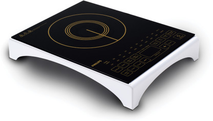 PHILIPS 2100 W Induction Cooktop Touch Panel (Black, HD4938/01)
