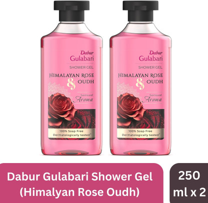 Dabur Gulabari Body Wash Shower Gel (Combo Pack)