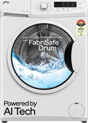Godrej 8 kg With AI Tech, Steam Wash Fully Automatic Front Load Washing Machine