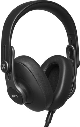 AKG K371 Closed-back, Foldable Studio Wired Gaming Headphones (Black)