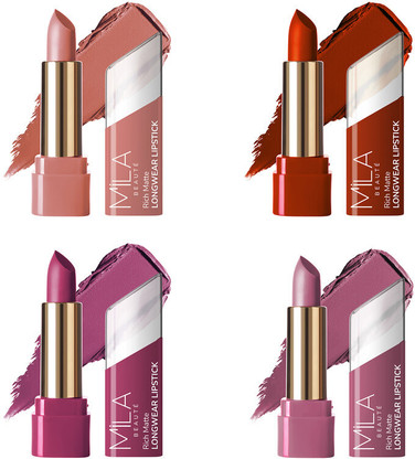 MILA BEAUT Matte Longwear Lipstick Combo For Woman