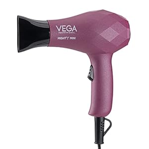VEGA PROFESSIONAL Mighty Mini Hair Dryer for Men & Women 900-1000W