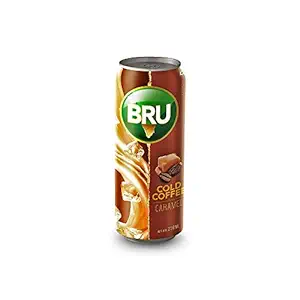 Bru Cold Coffee Caramel 230ml | Thick, Creamy, and Irresistable | Ready to Drink