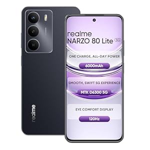 realme NARZO 80 Lite 5G | Best 5G Smartphone with Long-Lasting Battery
