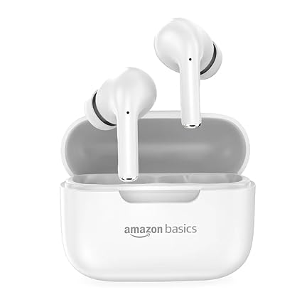 Amazon Basics TWS Earbuds with Fast Charging and 50 Hours Playtime