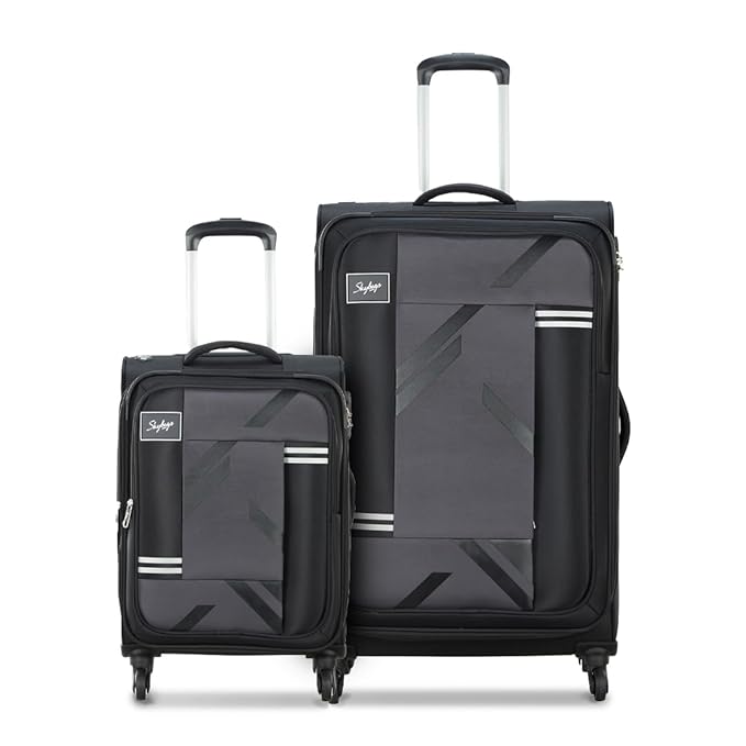 Skybags Polyester Zen Set Of 2 (58 Cm+70 Cm) Check-In Trolley Bag