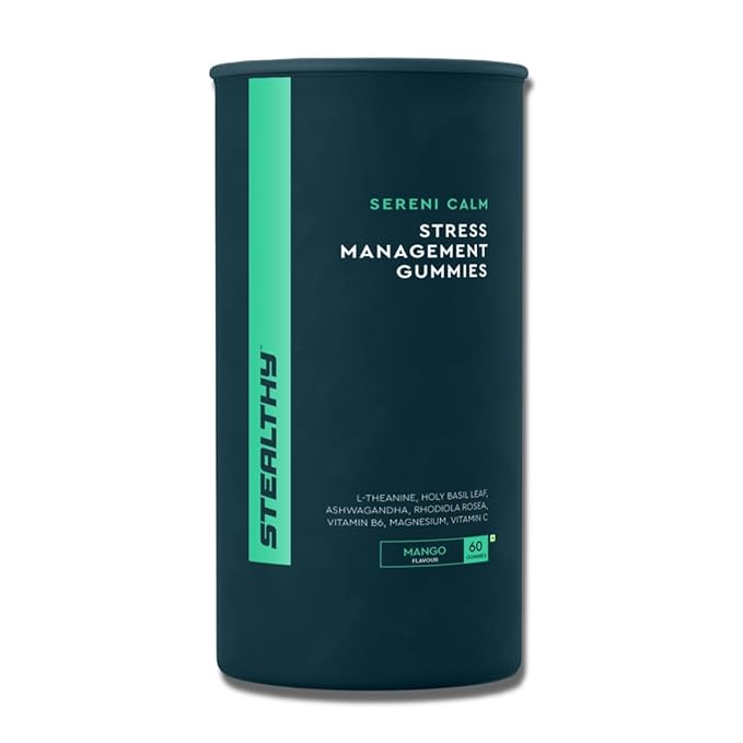 Stealthy Sereni Calm Stress Management Ashwagandha Gummies with Magnesium