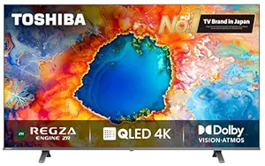 TOSHIBA 65C450NP (Black) - 4K UHD QLED Smart TV