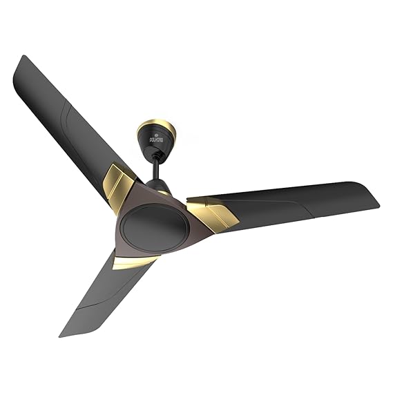 Polycab Aereo Plus Star Rated, 1200mm Ceiling Fan | High Speed & Air Delivery