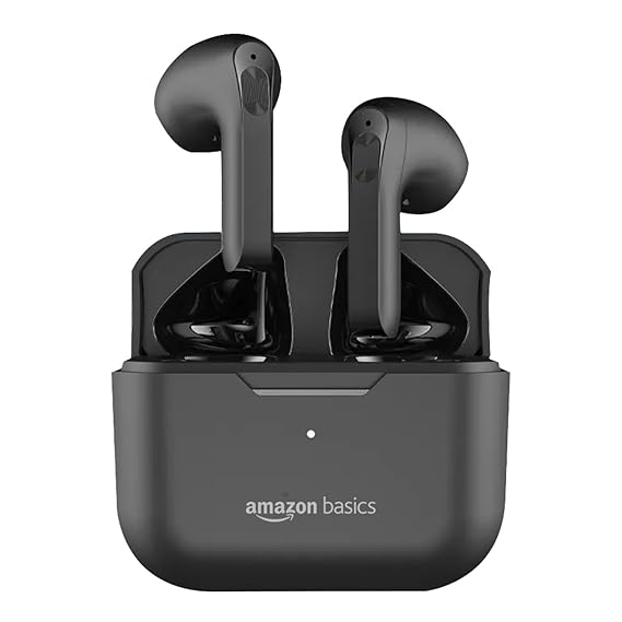 Amazon Basics True Wireless Earbuds with Mic