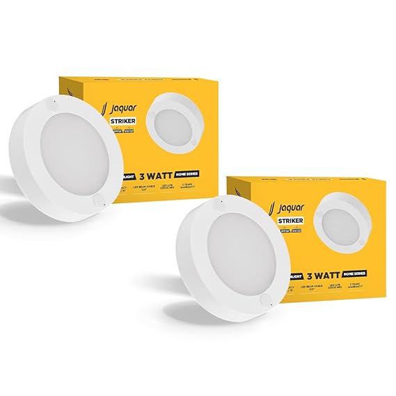 Jaquar 3W Striker Mini Round Surface Downlight No False Ceiling Required