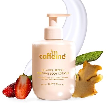 mCaffeine Summer Breeze Perfume Body Lotion