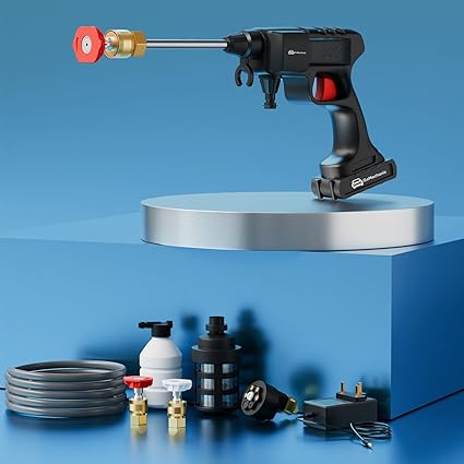 GoMechanic Cordless Pressure Washer | High Pressure Car Washer