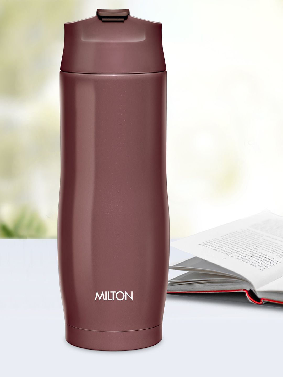 Revive Brown Leak Proof Stainless Steel Flask 480 ml