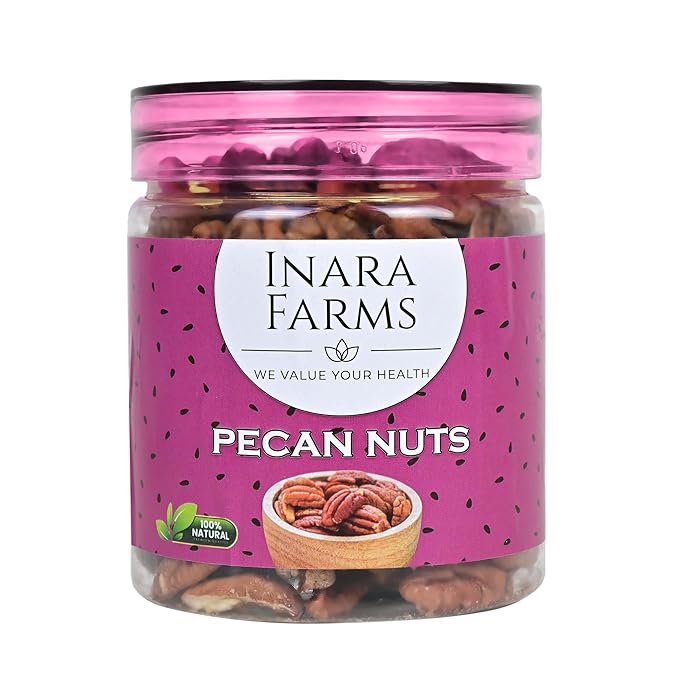Inara Farms American Pecan Nuts, 200g for Snacking and Baking