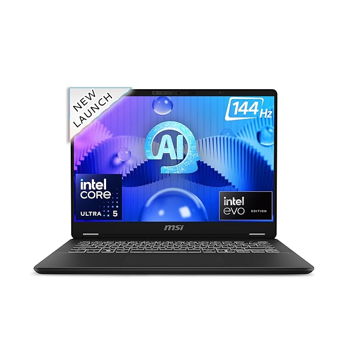 MSI Prestige 14 AI Evo 1st Gen Intel Ultra 5 125H Laptop