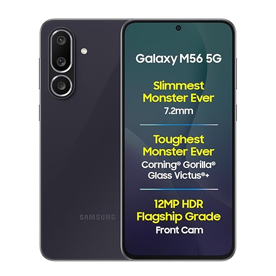 Samsung Galaxy M56 5G | Slimmest Phone in The Segment