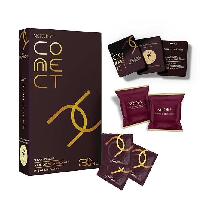 Nooky Connect Romance Booster Kit Condoms