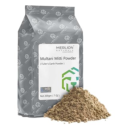 Multani Mitti Powder for Face and Hair | Fullers Earth 200gm
