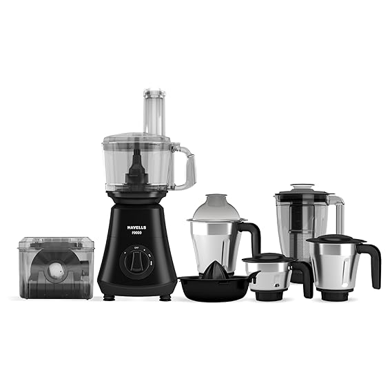 Havells Foodo 750 W 5 Jar Mixer Grinder | 14 Different Functionalities