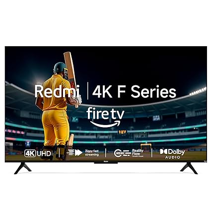 Redmi 108 cm (43 inch) F Series Ultra HD 4K LED Smart Fire TV L43MA-FVIN